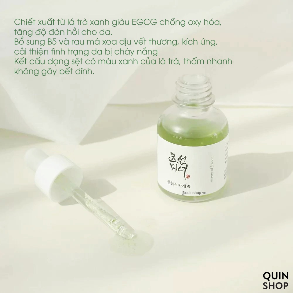 Tinh Chất Cấp Ẩm, Dưỡng Sáng, Ngừa Lão Hóa Beauty Of Joseon Glow, Glow Deep, Calming, Revive Serum