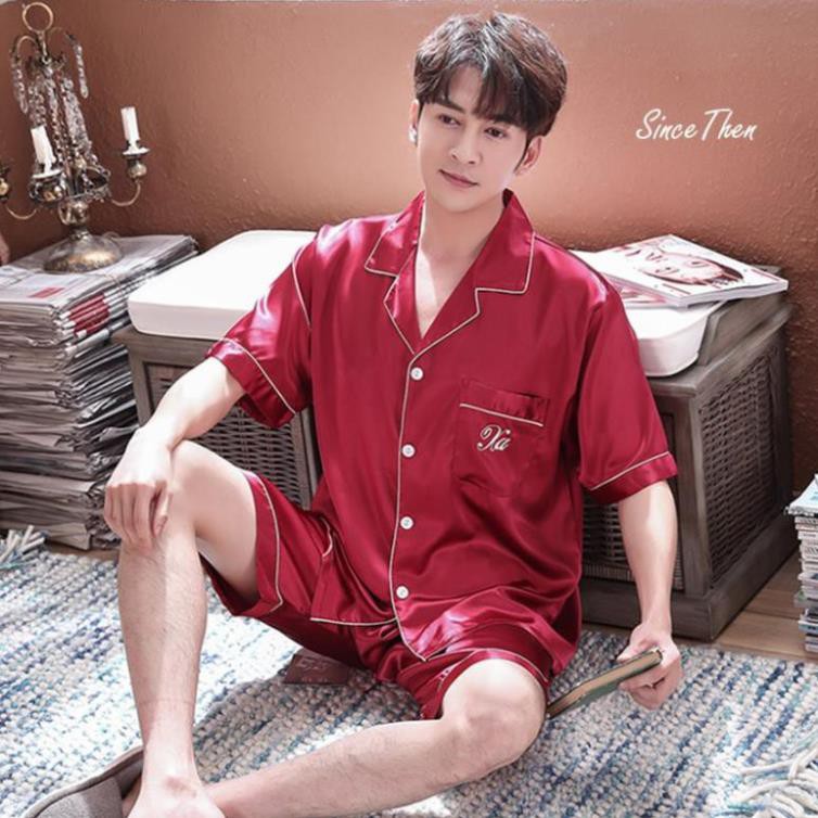 Đồ ngủ đôi tân hôn nam nữ, quà cưới Pijama đôi màu đỏ, Hàng có sẵn - Since Then new ⚡ * đẹp