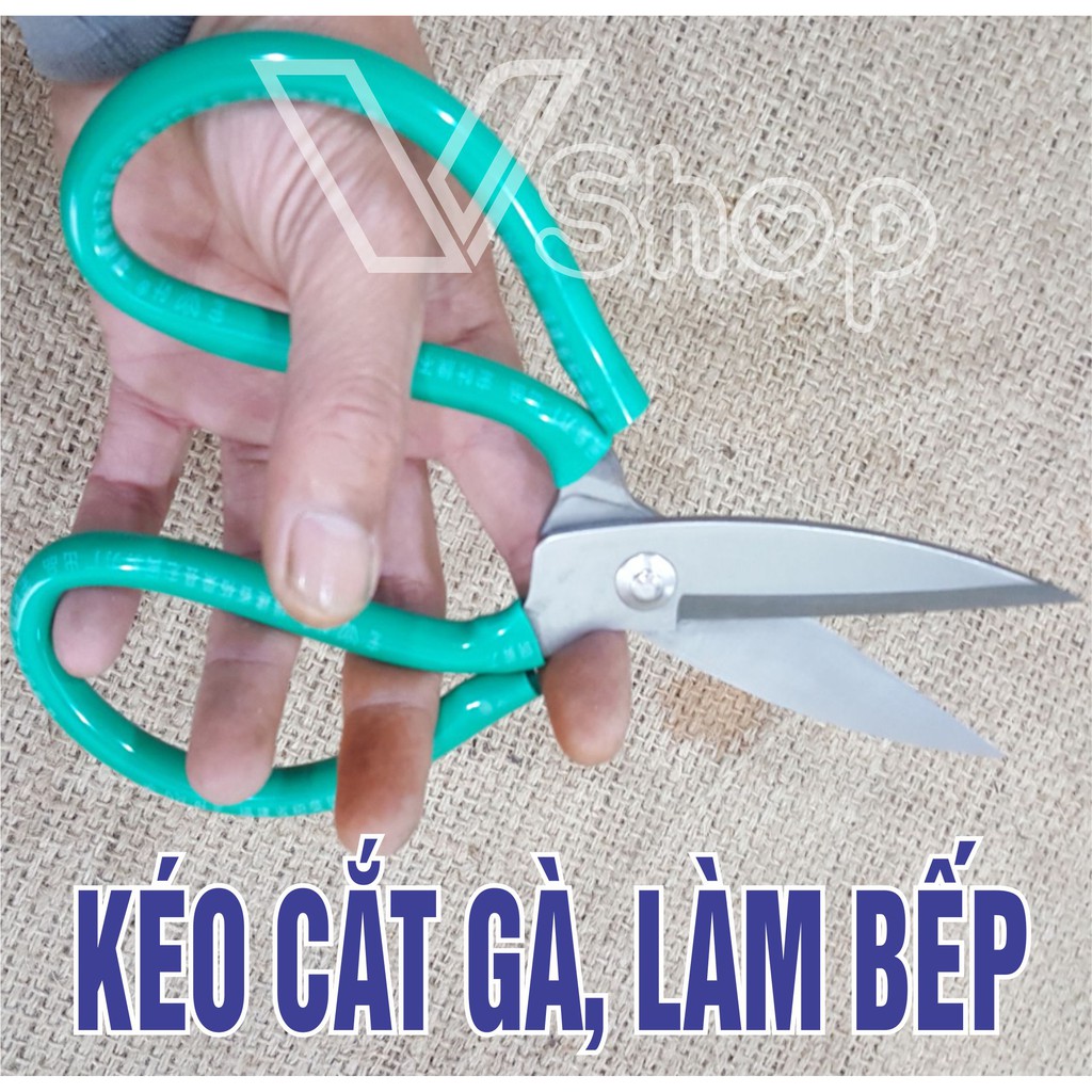 kéo cắt thịt gà, quán ăn, nhà bếp