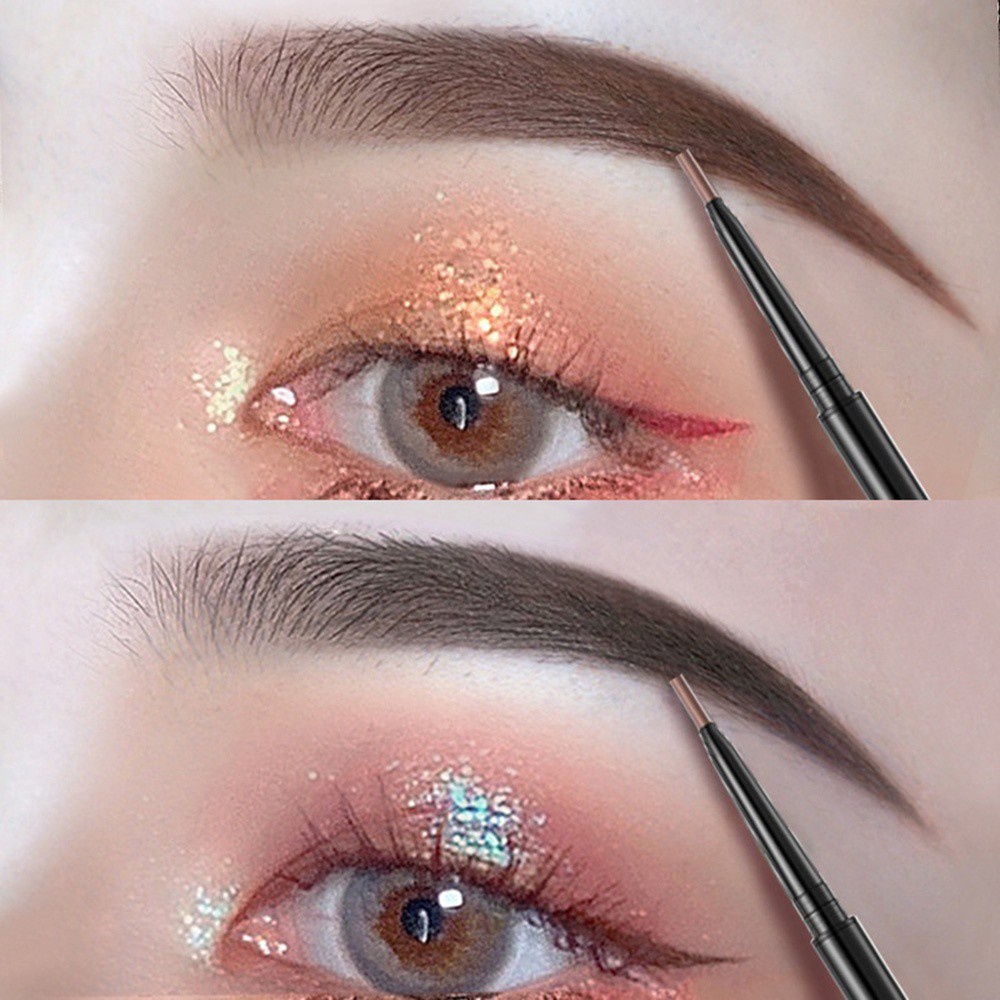 [Hàng mới về] Chì kẻ chân mày màu nâu/ đen/ cafe có cọ chống thấm nước lâu trôi