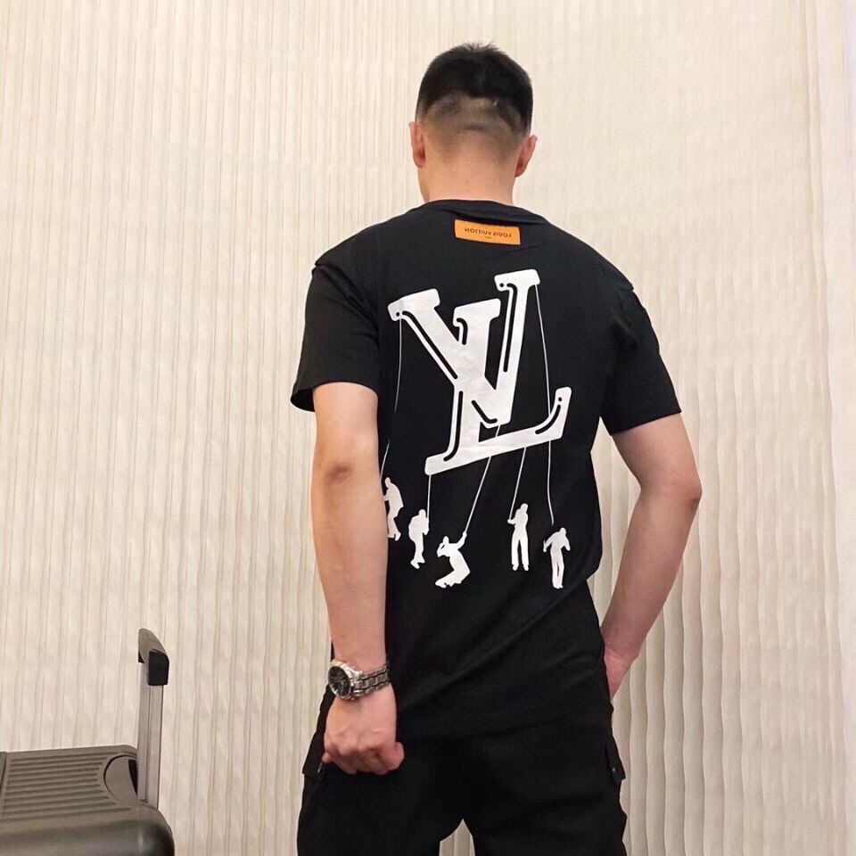 Áo Thun Cotton Tay Ngắn In Hình Đơn Giản Thời Trang Xuân Hè 2022 L1V Dễ Phối Đồ Dành Cho Cặp Đôi