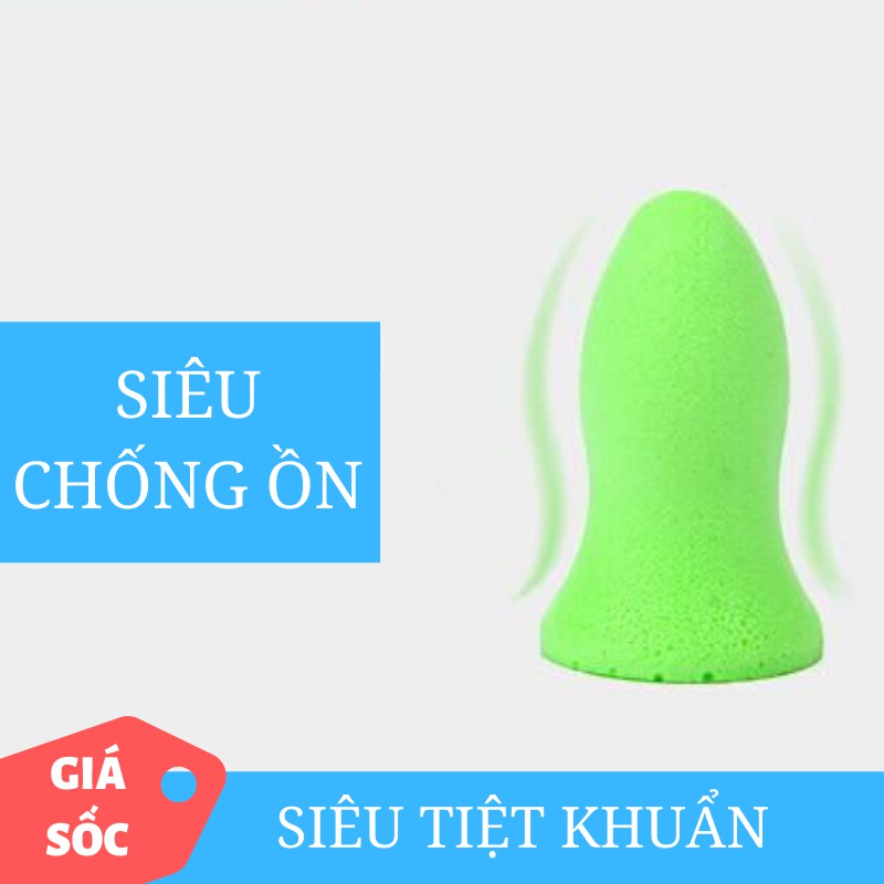 2 Đôi Nút Bịt Tai SIÊU Chống Ồn, Cách Âm NatureHike NH16T012-R An Toàn Và Êm Tai Vượt Trội