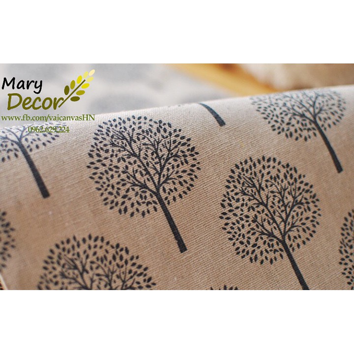 KHĂN RUNNER MARY DECOR - HỌA TIẾT CÂY KR-D09