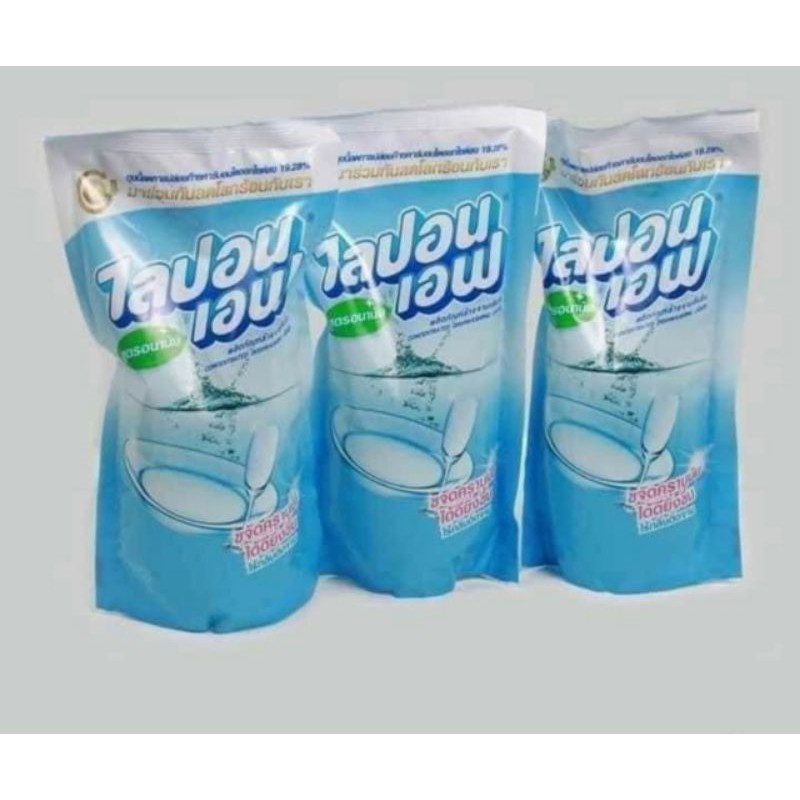 Combo 3 túi rửa bát LIPON Thái Lan, 550ml/ túi( hàng chuẩn)