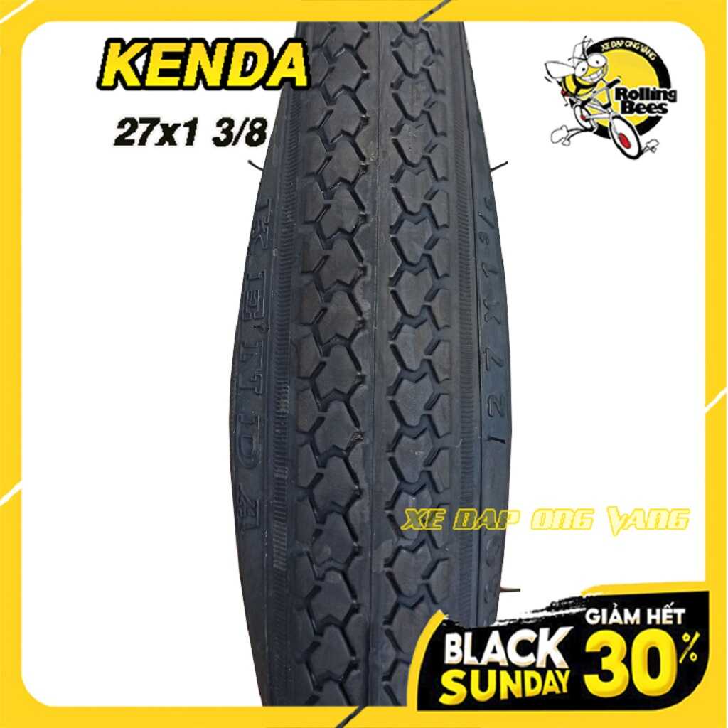 Săm Lốp, Vỏ Ruột KENDA 27x1 3/8  Chính hãng, Dùng cho xe đạp phổ thông, martin...