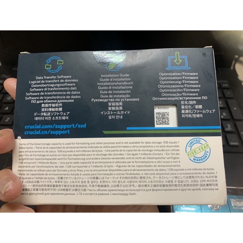 Ổ cứng SSD Crucial MX500 - 500GB/  1TB