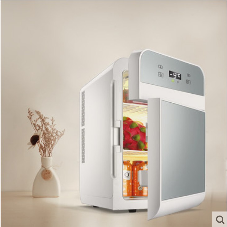 Tủ lạnh xe hơi - tủ đựng đồ ăn cho bé - tủ bảo quản mini cho ô tô - tủ cá nhân nhỏ du lịch - tủ lạnh để phòng 12L.