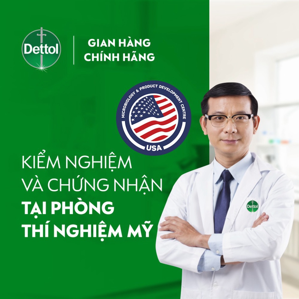 Sữa tắm dettol kháng khuẩn 950g quả thông  tặng sữa tắm dưỡng thể 200g hạnh nhân