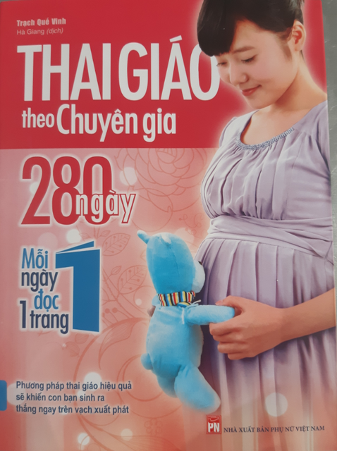 [Mã LIFEMALL995 giảm 10% đơn 99K] Sách - Thai Giáo Theo Chuyên Gia - 280 Ngày - Mỗi Ngày Đọc Một Trang Tặng Bookmark