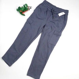 [5-12Y] Quần nỉ bé trai Old Navy xanh tro
