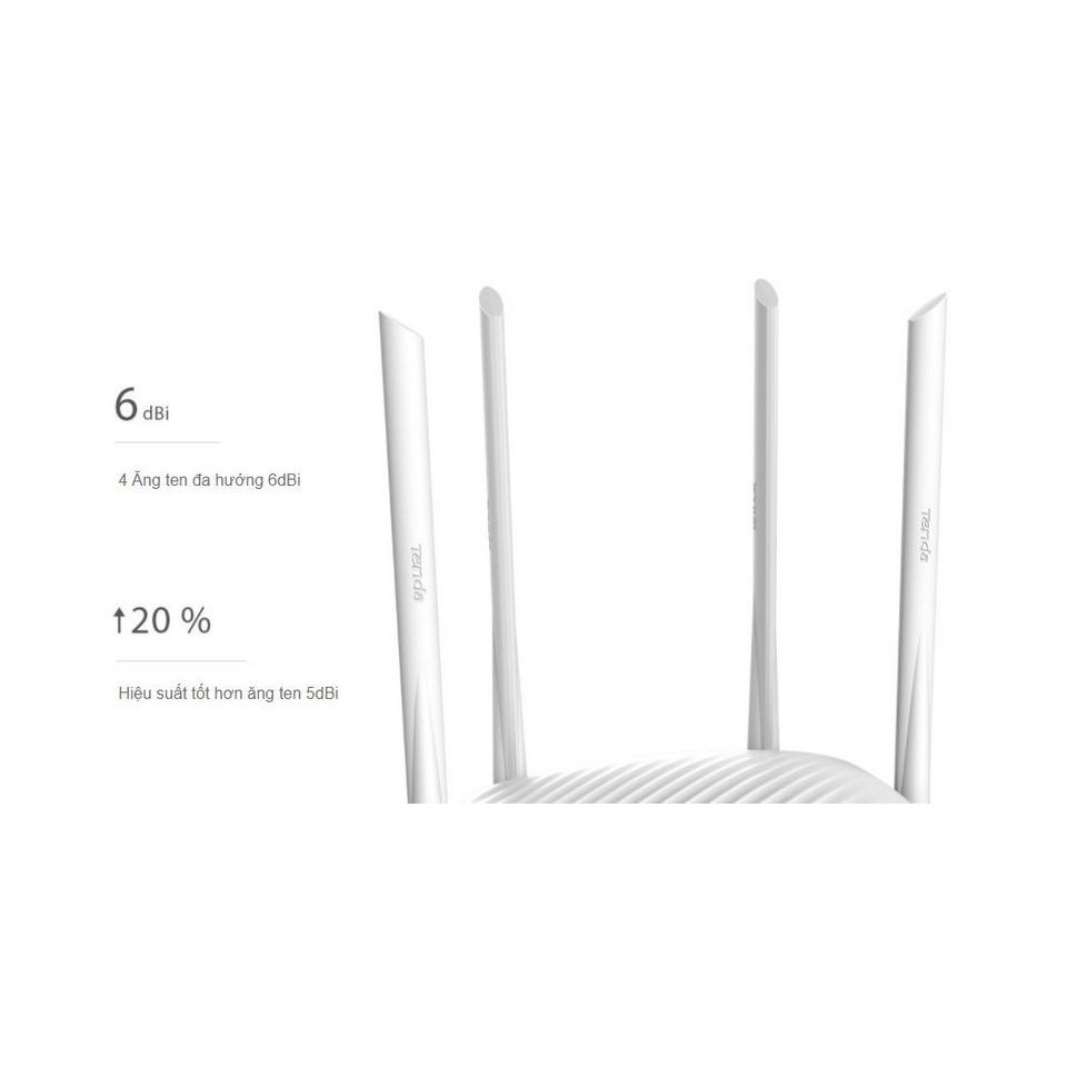 Bộ Phát Wifi 600Mbps 4 anten Tenda F9, F3, F6,F456 English một băng tần | BigBuy360 - bigbuy360.vn