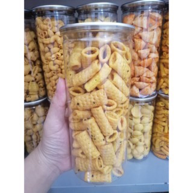 Snack khoai ống vừng cay cay (500g)