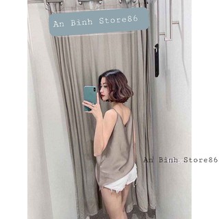 BÁN SỈ - Áo 2 dây lụa satin siêu đẹp