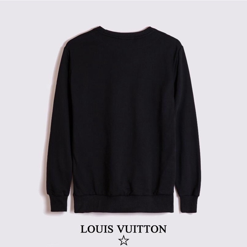 Áo Sweater Gấu Lv Cổ Tròn Hót Trend - Unisex Nam Nữ ( chất cotton mỏng )