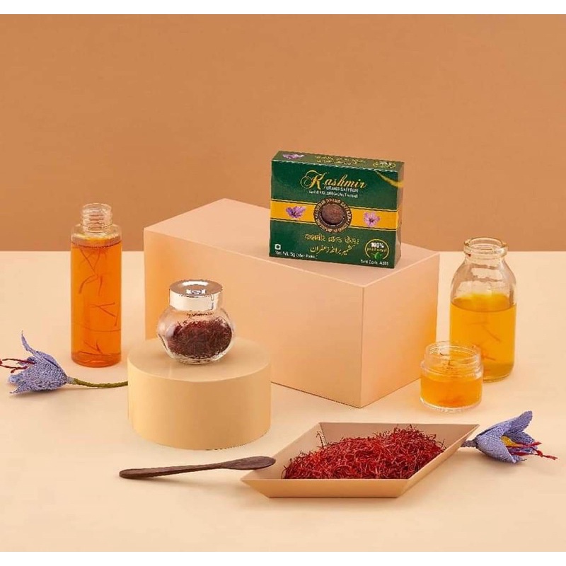 Kashmir Saffron Nhụy Hoa Nghệ Tây ( 5g, 1g, 0.5g, 0.25g )