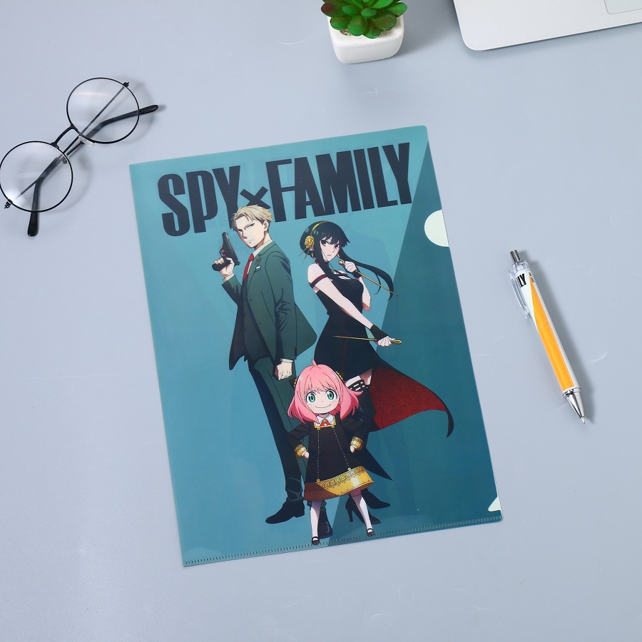 Túi Đựng Tài Liệu Khổ A4 Sức Chứa Lớn In Họa Tiết Anime Dùng Làm Quà Tặng