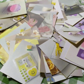 [có sẵn] STICKER DECOR cute size vừa - random hình ảnh.