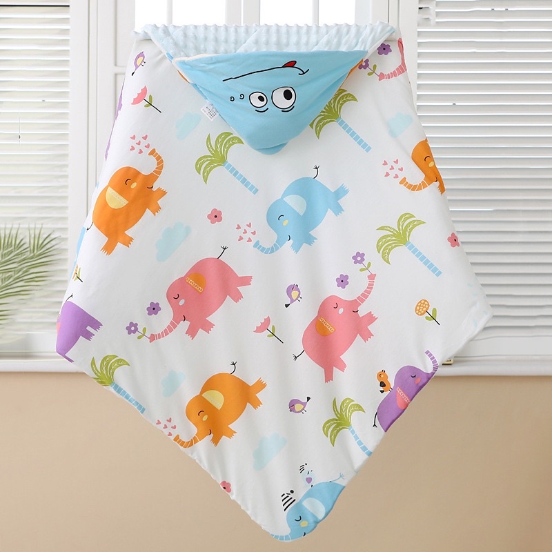 [𝑮𝑰𝑨́ 𝑯𝑼𝒀̉ 𝑫𝑰𝑬̣̂𝑻] Chăn ủ đại hàn mùa đông cho bé, siêu ấm, mặt nhung hạt siêu mềm mại