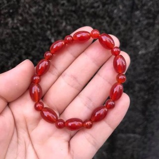 VÒNG TAY LU THỐNG MÀU ĐỎ 8LY