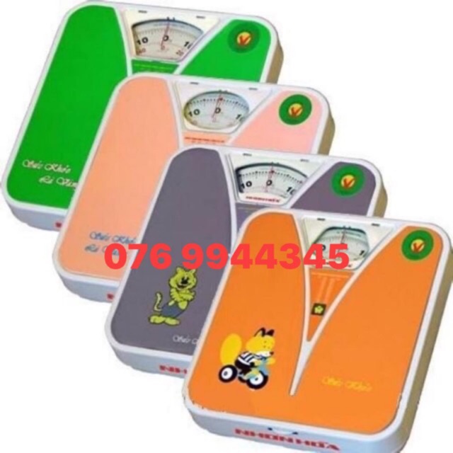 Cân sức khoẻ nhơn hoà (120 kí) cao cấp ( uy tín , chất lượng) nhiều màu