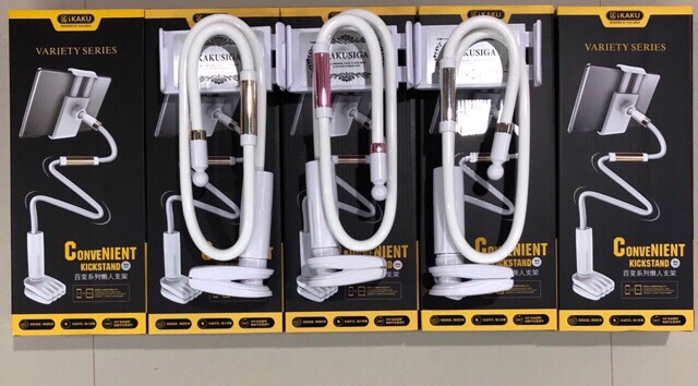 [ CHÍNH HÃNG KAKU ] Giá đỡ kẹp Ipad máy tính bảng điện thoại xoay 360 độ trên bàn giường tiện lợi | BigBuy360 - bigbuy360.vn
