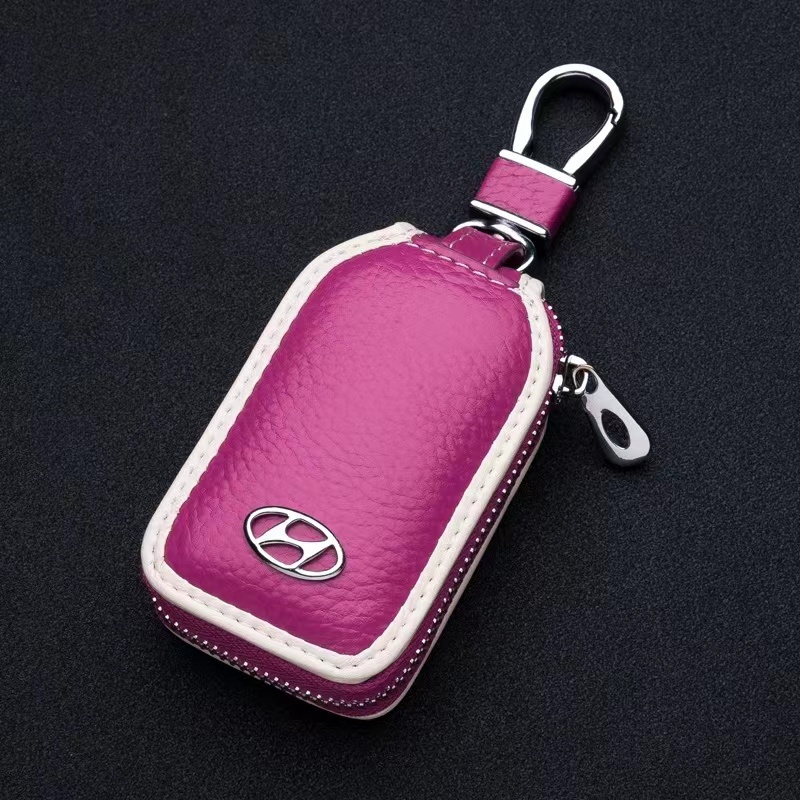 Bao Da Đựng Chìa Khóa Thông Minh Cho Xe Hơi Hyundai Ioniq Elantra Tucson Reina Santa fe Kona Accent IX35 i10 i20 i30 HB20 IX25 IX45