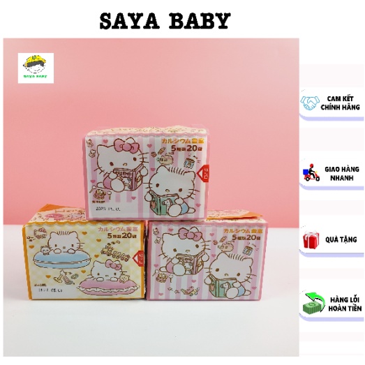 Gia vị rắc cơm Hello Kitty Nhật Bản cho bé (Date 2024)