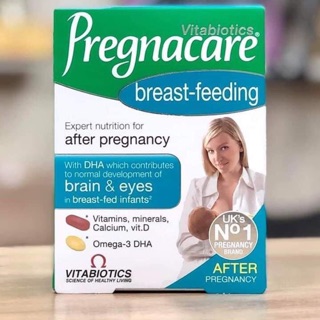 Vitamin dành cho mẹ sau sinh Pregnacare Anh - 84 viên