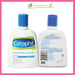 Sữa rửa mặt cetaphil gentle skin cleanser, sữa rửa mặt dịu nhẹ 250ml - mỹ phẩm hà my