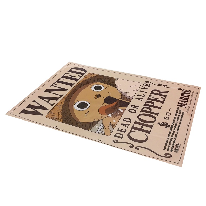 Poster One Piece - Lệnh Truy Nã Chopper - TeenBox