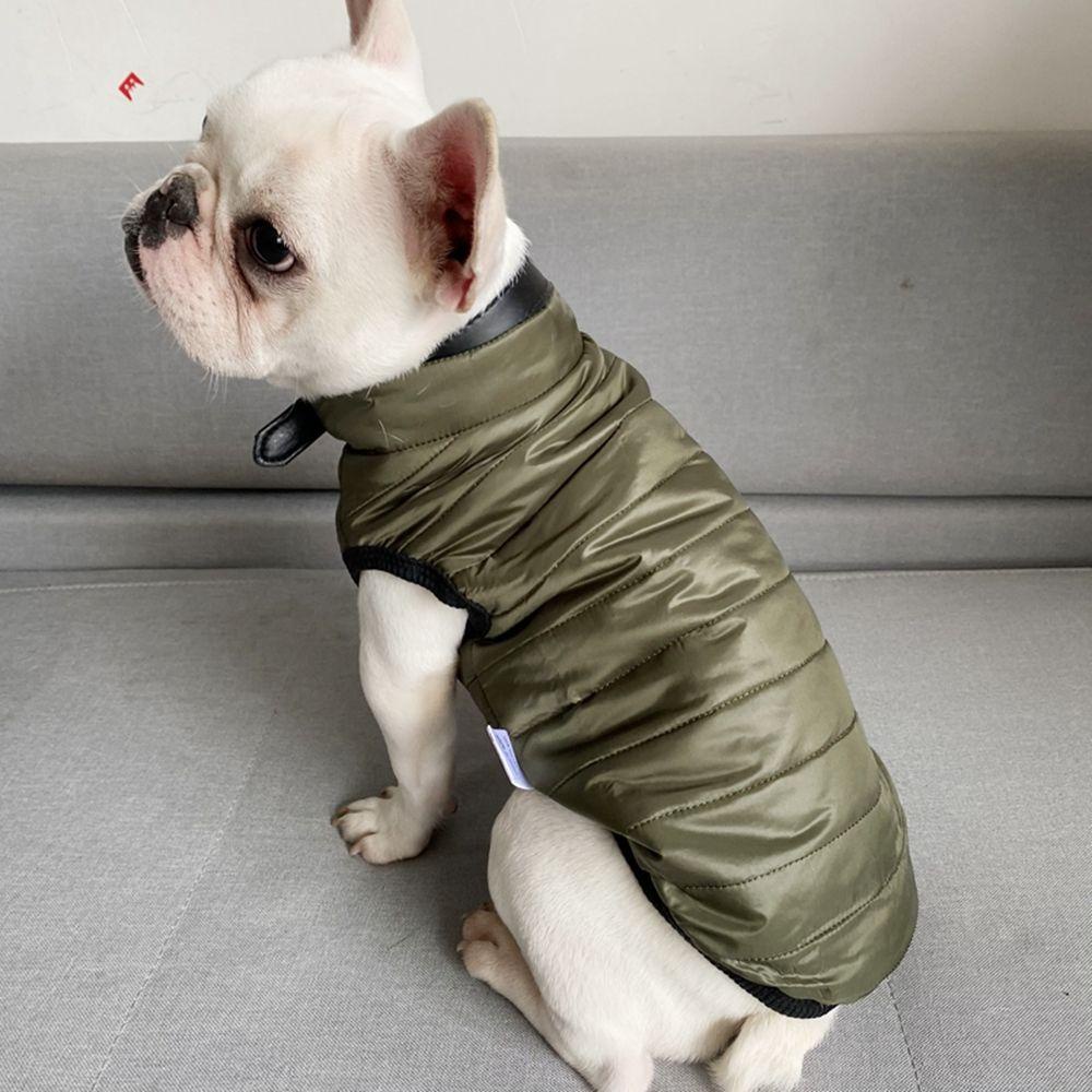 Áo Khoác Phao Giữ Ấm Trọng Lượng Nhẹ Cho Chó Mèo Chihuahua
