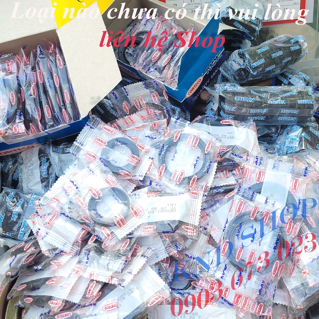 Phốt láp chặn dầu NOK TC 32*52*8 cho Nouvo Lx, Phốt chặn nhớt trục chuyên cho phụ tùng xe máy, ô tô và máy sản xuất công