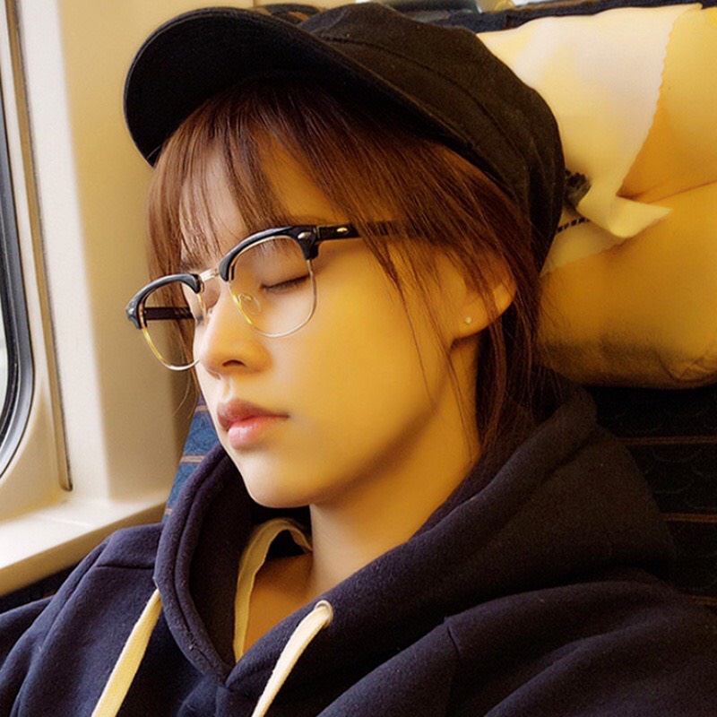 Gọng kính cận nữ nam mắt vuông thanh lịch phong cách Hàn Quốc kính mát nữ Hottrend 2022 siêu bền siêu đẹp giá rẻ 100