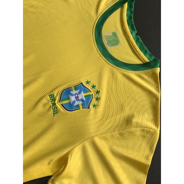 ⚽️ÁO BÓNG ĐÁ ⚽️ĐỘI TUYỂN BRASILChất vải mè thái, thấm hút mồ hôi