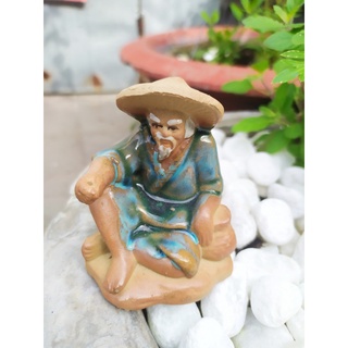 Ông Lão Thả Câu-Trang Trí Hòn Non Bộ, Hồ Cá-Bể Cá...