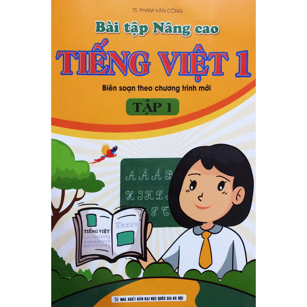 Sách - Combo Bài Tập Nâng Cao Tiếng Việt 1(tập 1+2)