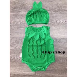 Body suit pikachu dễ thương( kèm nón nhưng k kèm vớ )