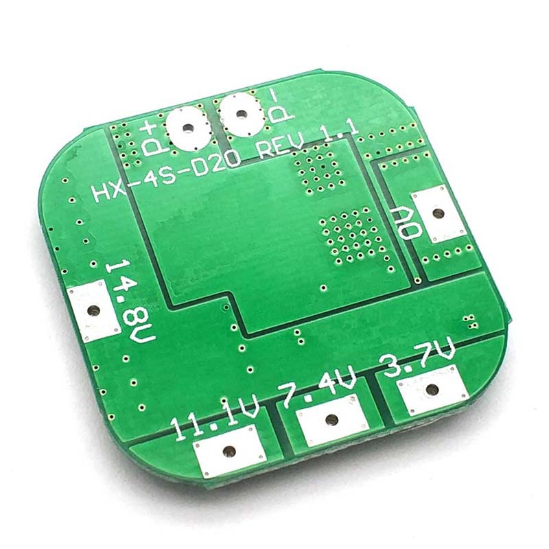 4S 14,8V / 16,8V 20A Bảng bảo vệ pin Li-ion BMS PCM đỉnh BMS PCM cho pin Lithium LicoO2 Limn2O4 18650 LI Pin Li-ion 4S 20A 14,8V 16,8V18650 BMS Lithium PCM Bảo vệ Bảng mạch PCB
