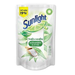 Nước rửa chén Sunlight thiên nhiên dạng túi 750ml