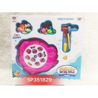 Đồ chơi đập chuột câu cá pin , 707