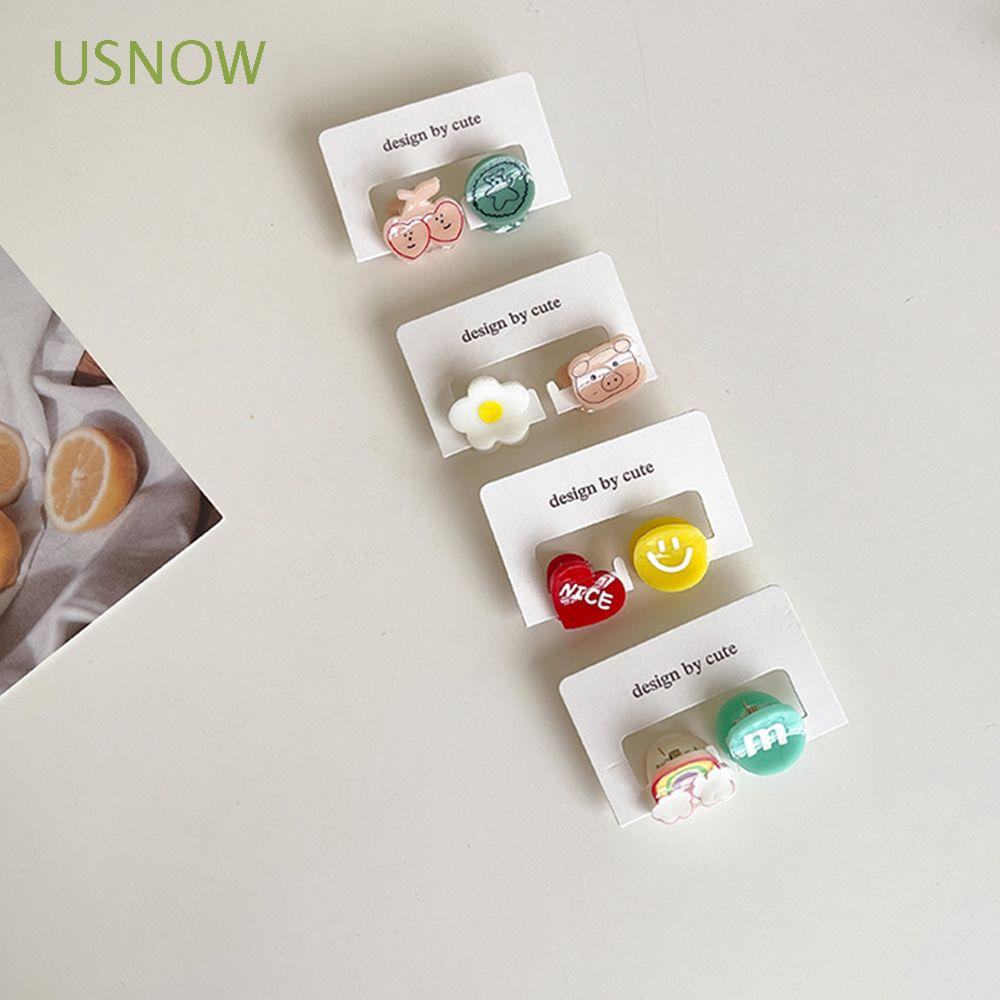 Bộ 2 kẹp tóc hình quả cherry/thỏ dễ thương phong cách Hàn Quốc thời trang cho nữ