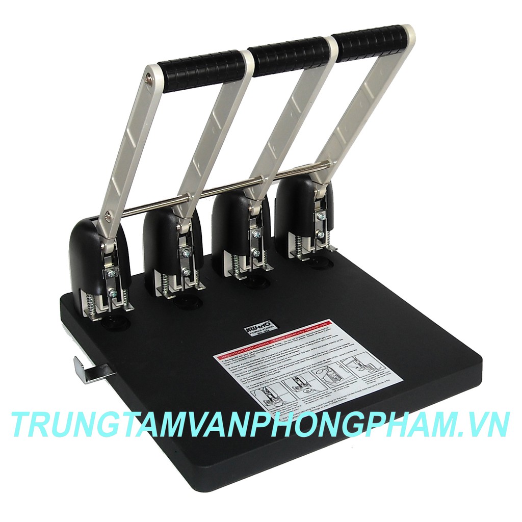 Máy bấm 4 lỗ Kw TriO 954 09540 Hole Punch đục 100 150 tờ giấy