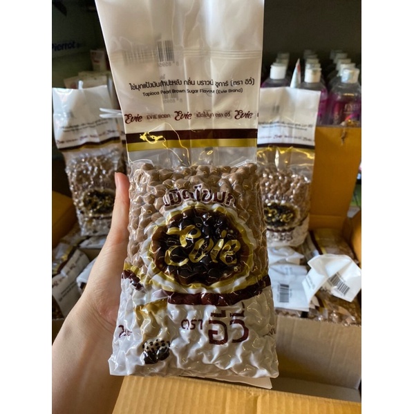 Trân Châu Đường Đen Thái Lan - 1kg date 05/2023