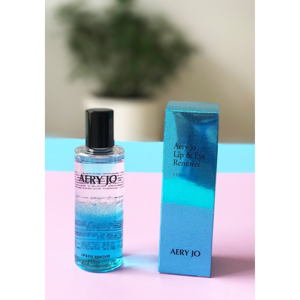 NƯỚC TẨY TRANG MẮT &amp; MÔI -  AERY JO LIP &amp; EYE REMOVER (20ml)