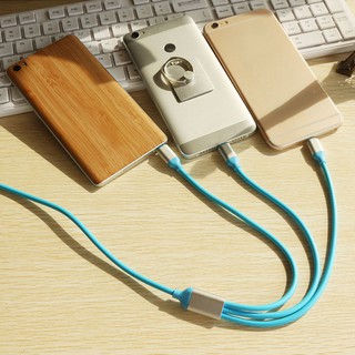 Dây Cáp Sạc Usb Loại C 3 Trong 1 Cho Android/Iphone/Letv