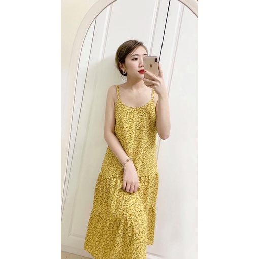 VÁY 2 DÂY HOA NHÍ SIÊU XINH 2021