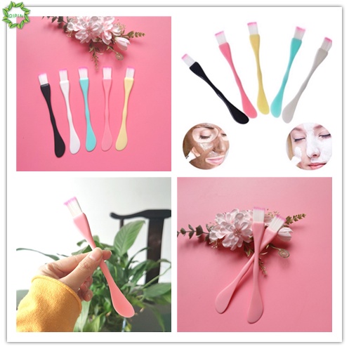 1 Cây Cọ Trộn Đắp Mặt Nạ 2 Trong 1 Chăm Sóc Da Màu Sắc Ngẫu Nhiên