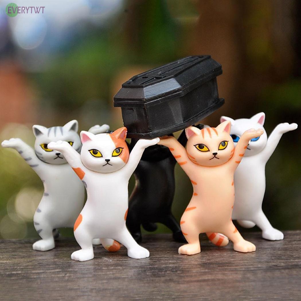Set 6 Mô Hình Động Vật Đáng Yêu Trang Trí 100%