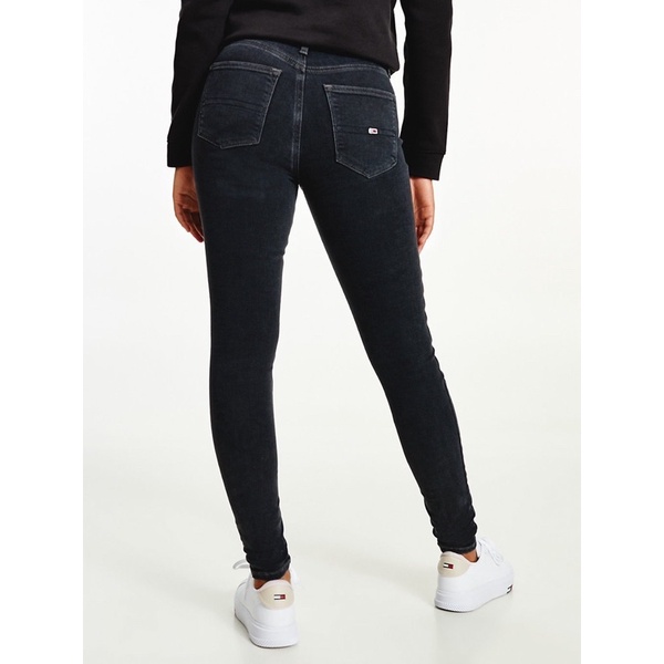 Quần bò skinny đen