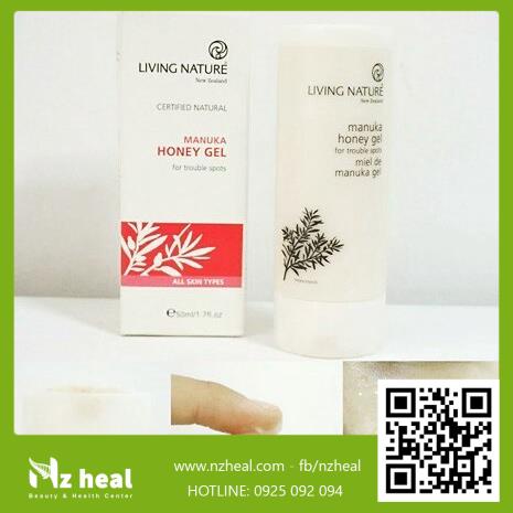 [Hỏa tốc] Gel mụn Living Nature Manuka Honey Gel 50ml